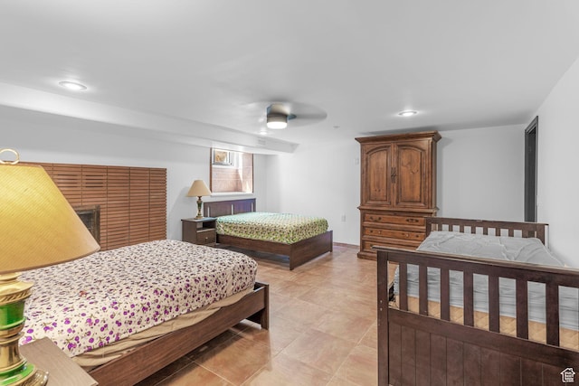 143 E 200 S, St George, UT 84770 - bedroom with recessed lighting and a ceiling fan