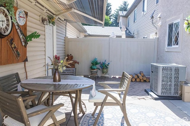 435 W Cobblestone Dr, Providence, UT 84332 - view of patio featuring outdoor dining space
