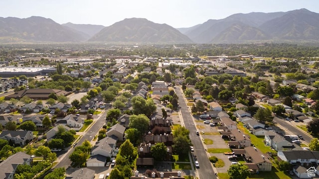 357 W 1100 N Unit 7, Logan, UT 84341 - aerial view of property's location with a mountain backdrop and nearby suburban area
