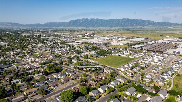 357 W 1100 N Unit 7, Logan, UT 84341 - aerial overview of property's location with mountains