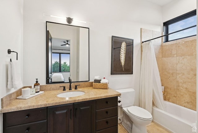1427 Eagle Way, Park City, UT 84060 - full bathroom featuring vanity, shower / bath combo with shower curtain, and ensuite bathroom