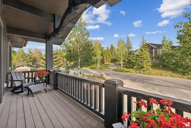 1427 Eagle Way, Park City, UT 84060 - view of wooden terrace