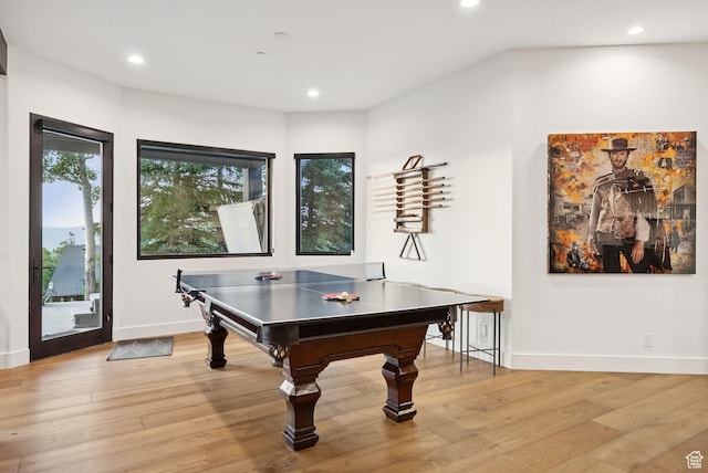 1427 Eagle Way, Park City, UT 84060 - playroom with light wood-style floors and recessed lighting