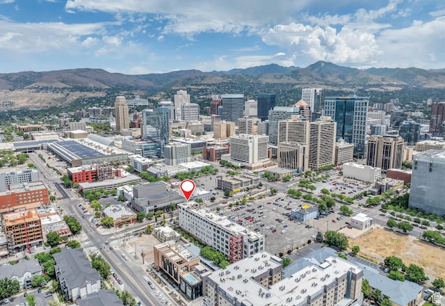 159 W Broadway Unit 301, Salt Lake City, UT 84101 - view of city featuring a mountain backdrop