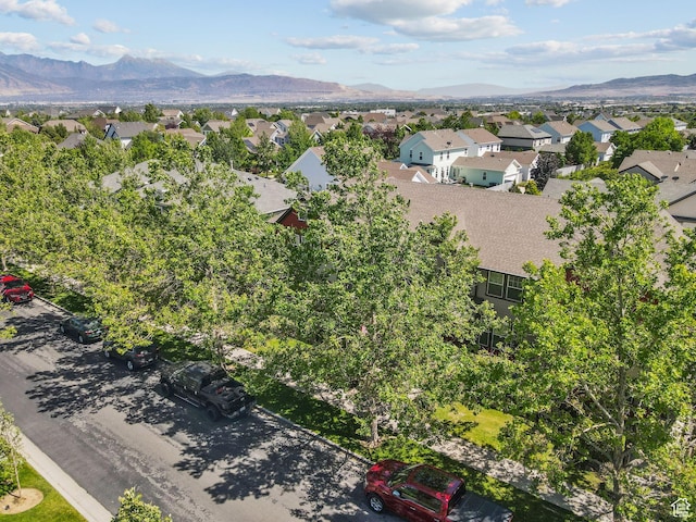 4269 W Lake Brg S, South Jordan, UT 84009 - aerial perspective of suburban area with a mountainous background