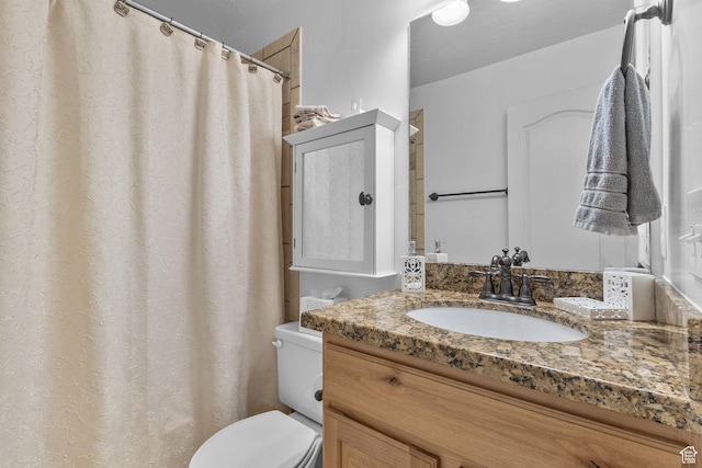 4269 W Lake Brg S, South Jordan, UT 84009 - bathroom featuring vanity and curtained shower