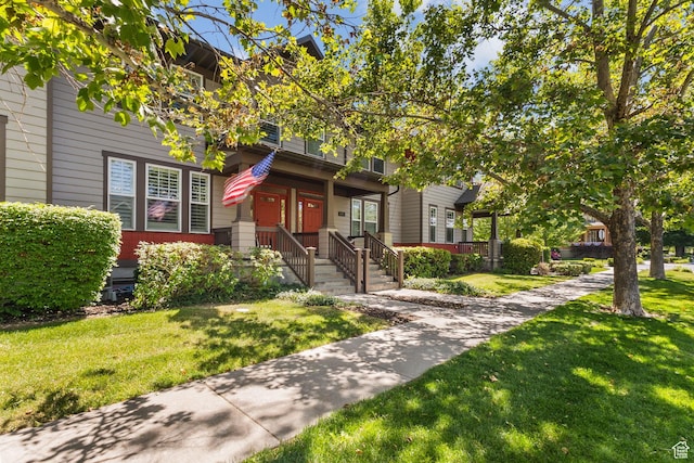 4269 W Lake Brg S, South Jordan, UT 84009 - view of front of property featuring a front yard