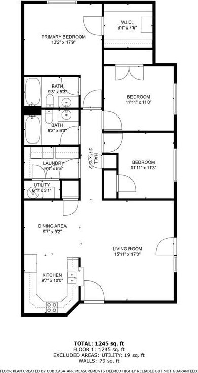 181 N 1200 W Unit 103, Orem, UT 84057 - view of room layout