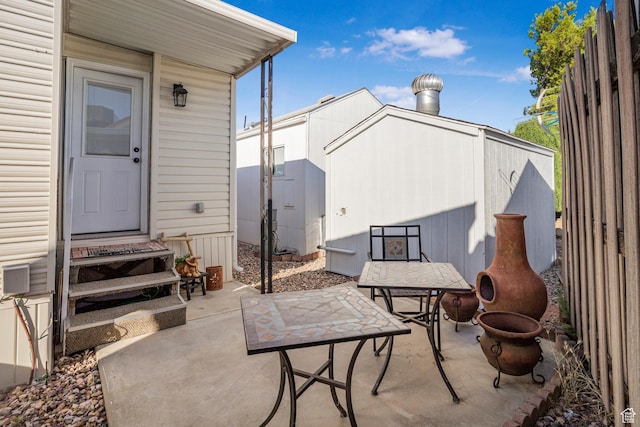 1225 N Dixie Downs Unit 119, St George, UT 84770 - view of patio with entry steps