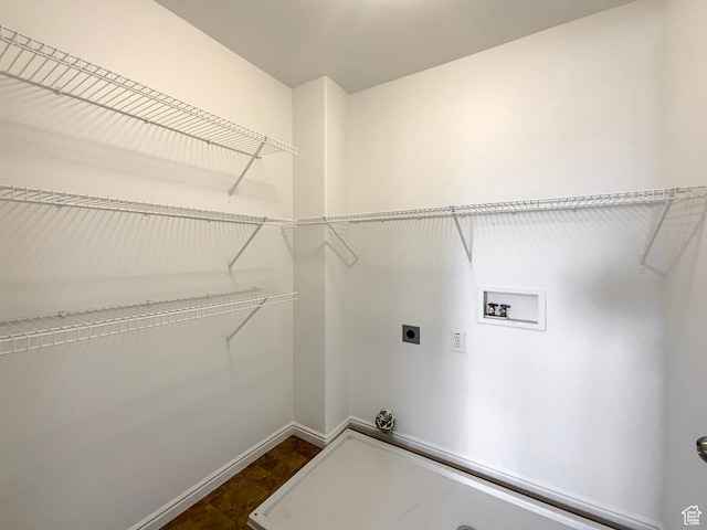6842 W Grevillea Ln, West Jordan, UT 84081 - laundry area with hookup for an electric dryer and hookup for a washing machine