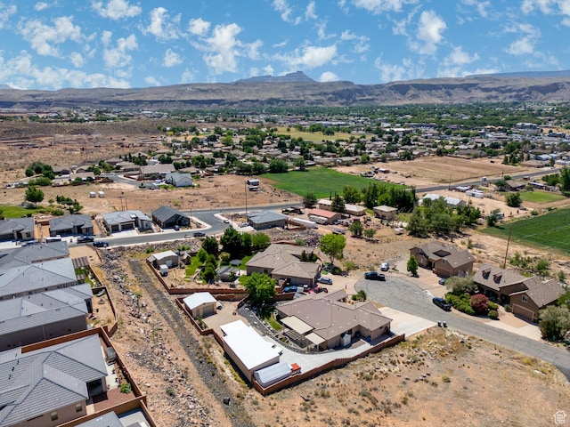 1430 W 365 N, Hurricane, UT 84737 - aerial perspective of suburban area featuring a mountain backdrop