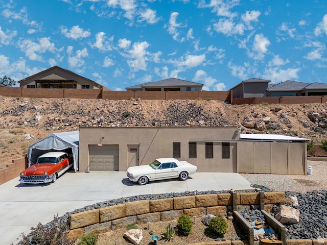 1430 W 365 N, Hurricane, UT 84737 - view of front of property with concrete driveway and stucco siding