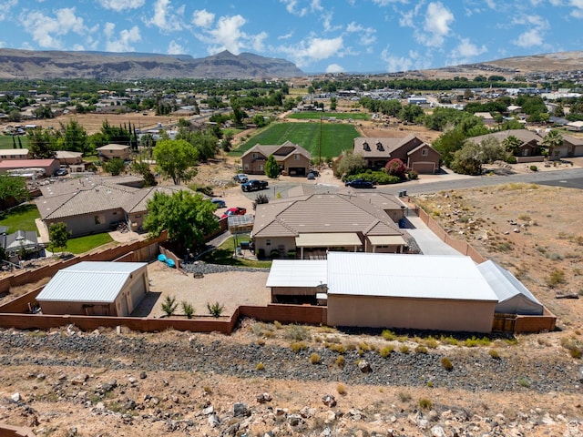 1430 W 365 N, Hurricane, UT 84737 - aerial perspective of suburban area with a mountain backdrop