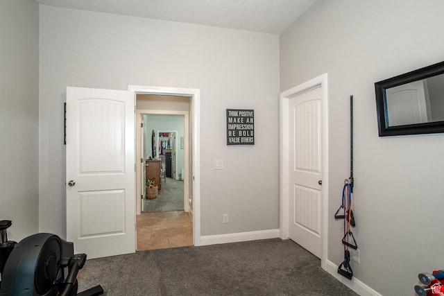 1430 W 365 N, Hurricane, UT 84737 - workout area featuring carpet flooring and baseboards