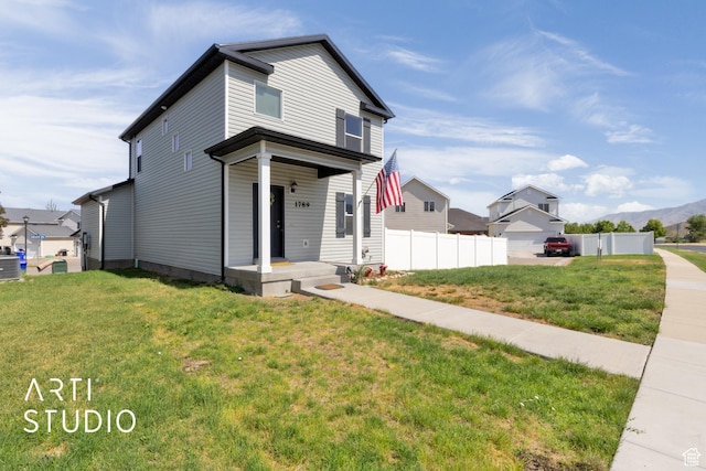 1789 N Aaron Dr E, Tooele, UT 84074 - view of front of home featuring a mountain view
