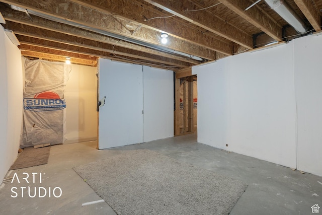 1789 N Aaron Dr E, Tooele, UT 84074 - view of unfinished below grade area