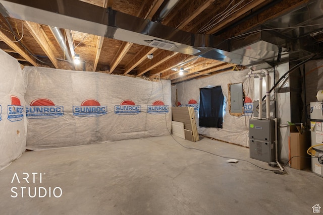 1789 N Aaron Dr E, Tooele, UT 84074 - unfinished basement featuring electric panel