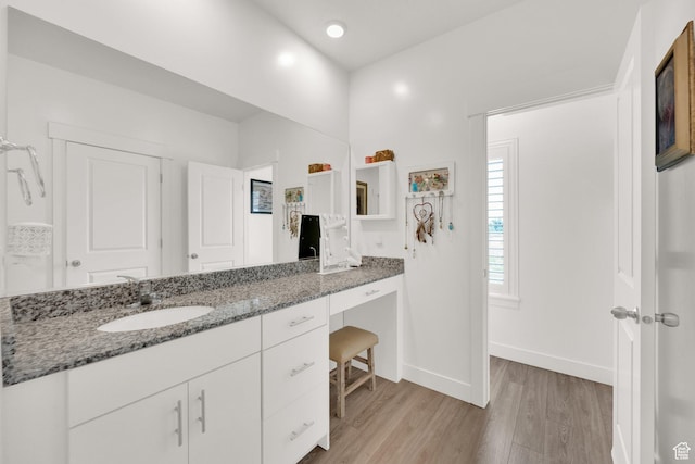 382 E 1850 N Unit 5, North Ogden, UT 84414 - bathroom featuring wood finished floors and vanity