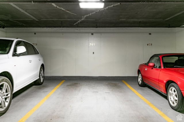 245 N Vine St Unit 205, Salt Lake City, UT 84103 - view of parking garage