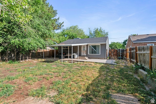 565 W 300 S, Provo, UT 84601 - back of property with a patio and a fenced backyard