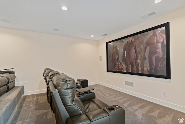 4925 W 3500 S, West Haven, UT 84401 - home theater room featuring carpet flooring and recessed lighting