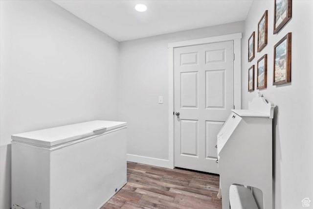 7217 W Mccuiston Ave S, Herriman, UT 84096 - hall with wood finished floors and recessed lighting