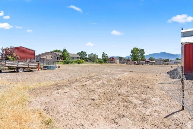 7217 W Mccuiston Ave S, Herriman, UT 84096 - view of yard featuring a mountain view