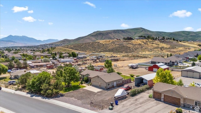 7217 W Mccuiston Ave S, Herriman, UT 84096 - aerial perspective of suburban area with a mountainous background