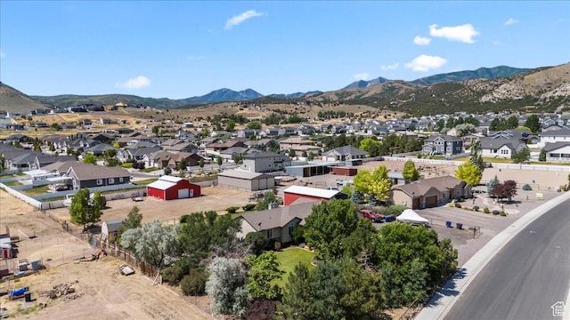 7217 W Mccuiston Ave S, Herriman, UT 84096 - aerial view of residential area with mountains