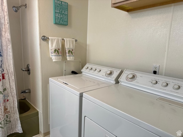 3077 S Edgemont Dr, Garden City, UT 84028 - washroom with washing machine and dryer