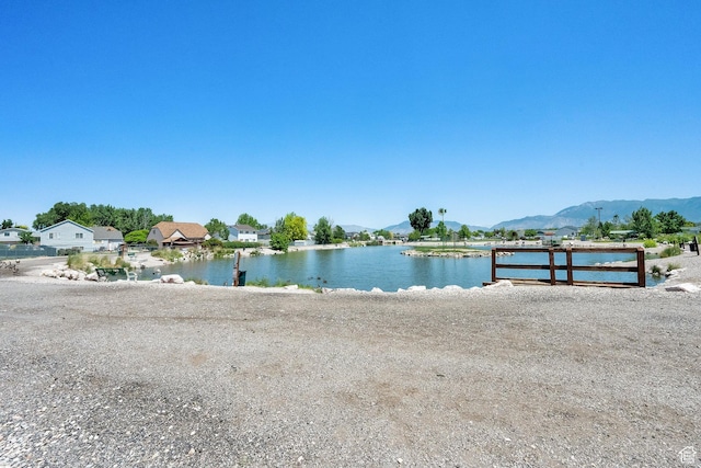 5318 S 4300 W, Hooper, UT 84315 - water view featuring a mountainous background