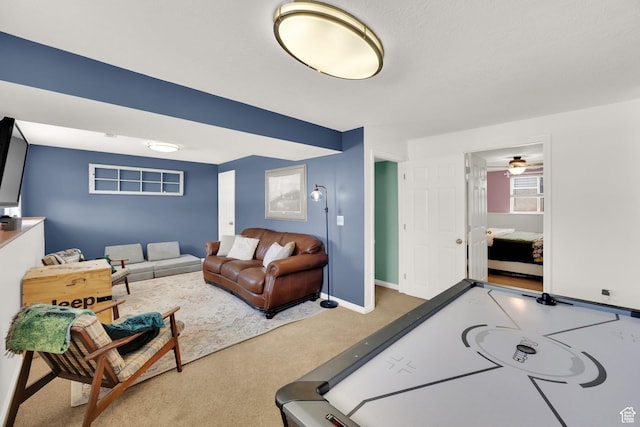 5318 S 4300 W, Hooper, UT 84315 - recreation room featuring carpet flooring and ceiling fan