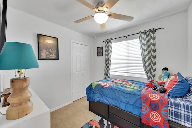 5318 S 4300 W, Hooper, UT 84315 - bedroom featuring carpet floors and ceiling fan