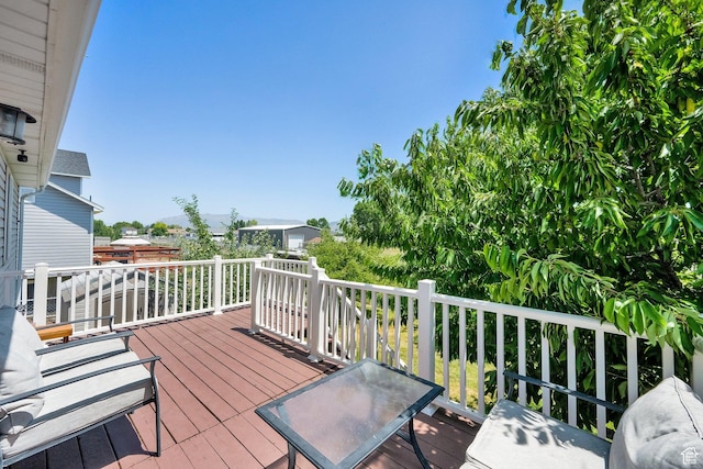 5318 S 4300 W, Hooper, UT 84315 - view of wooden terrace