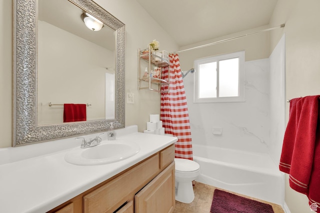 5318 S 4300 W, Hooper, UT 84315 - full bathroom with vanity and shower / tub combo with curtain