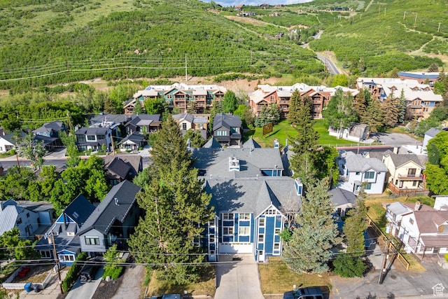 1035 Park Ave Unit 7-G, Park City, UT 84060 - aerial view of residential area featuring a heavily wooded area