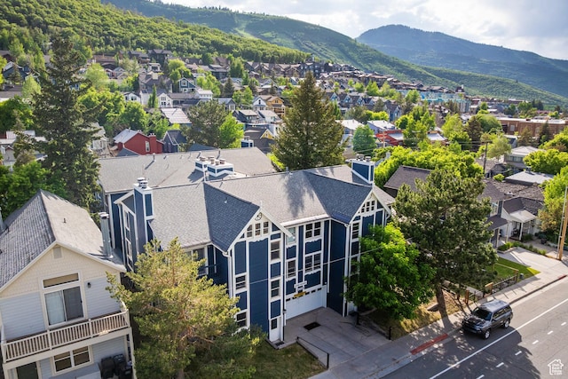 1035 Park Ave Unit 7-G, Park City, UT 84060 - aerial view of residential area featuring mountains