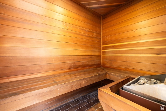 1035 Park Ave Unit 7-G, Park City, UT 84060 - sauna with wooden walls
