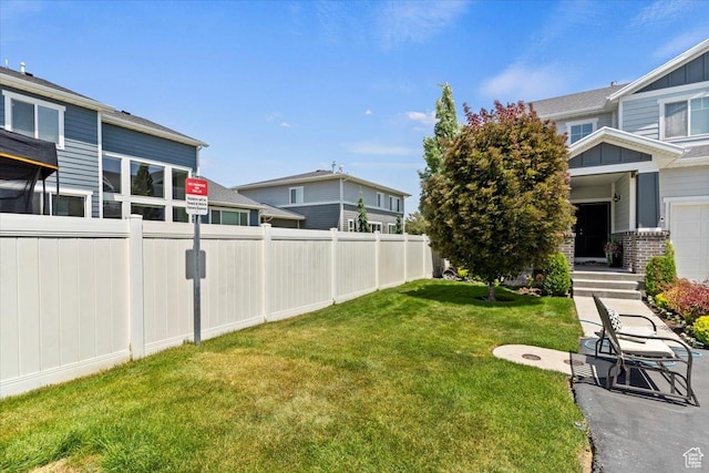 9714 S Oia Ln W, South Jordan, UT 84095 - view of yard