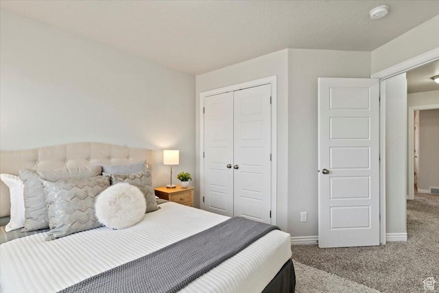 9714 S Oia Ln W, South Jordan, UT 84095 - bedroom with carpet flooring and a closet