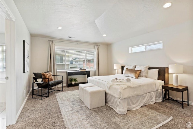 9714 S Oia Ln W, South Jordan, UT 84095 - carpeted bedroom with recessed lighting and a textured ceiling