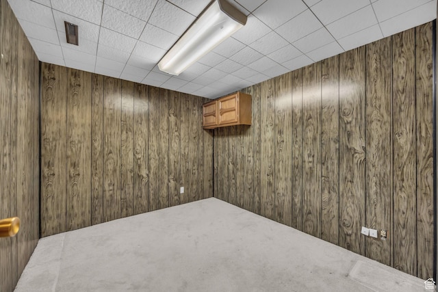 1731 E 1460 N, Logan, UT 84341 - finished basement with carpet and wooden walls
