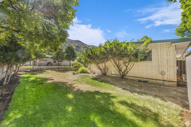 1731 E 1460 N, Logan, UT 84341 - view of yard featuring a mountain view