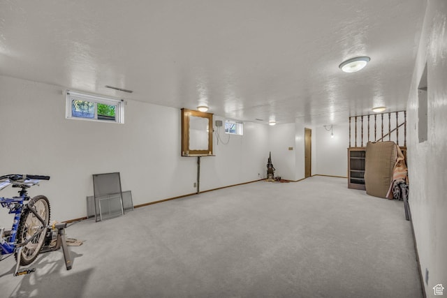 1731 E 1460 N, Logan, UT 84341 - below grade area featuring carpet floors