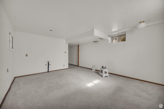 1731 E 1460 N, Logan, UT 84341 - below grade area with carpet floors