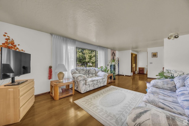1731 E 1460 N, Logan, UT 84341 - living area featuring wood finished floors