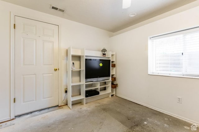 5668 S 1090 W, Murray, UT 84123 - living area with unfinished concrete flooring and baseboards