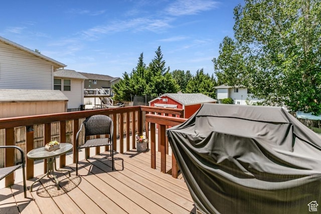 5668 S 1090 W, Murray, UT 84123 - wooden terrace with a residential view