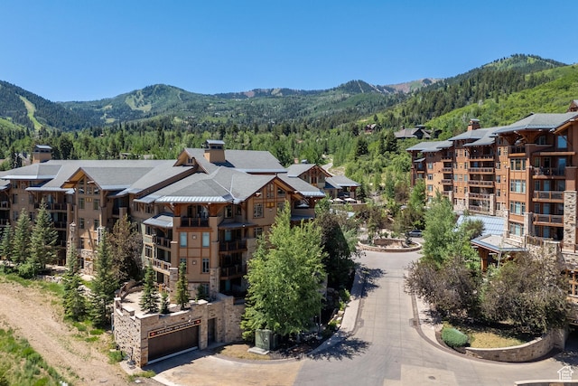 3558 Escala Ct Unit 252, Park City, UT 84098 - view of mountain backdrop with a forest
