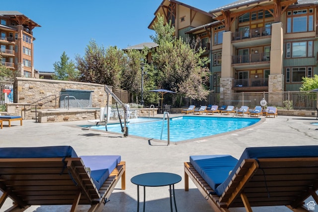 3558 Escala Ct Unit 252, Park City, UT 84098 - community pool with a patio area